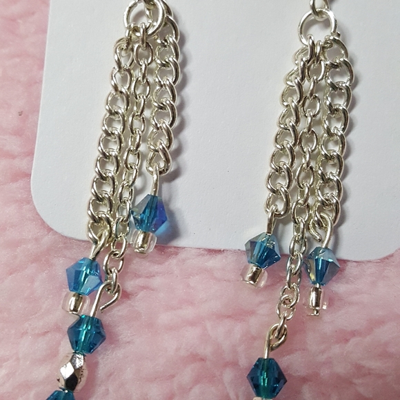Crystal earrings - Picture 2 of 4